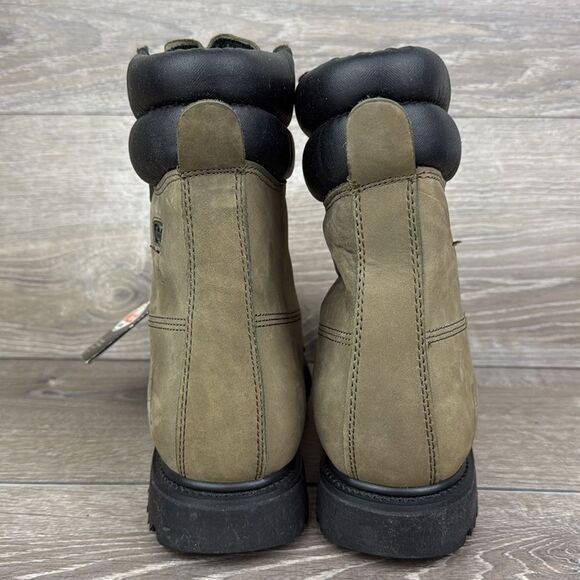 Mack Soft Toe #739720 3M Thinsulate Warm Men’s Sz 10 Leather Lace Up Work Boots - Picture 4 of 13